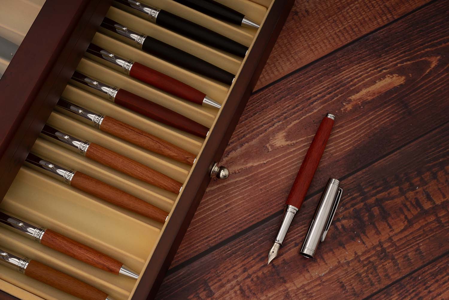 Legno Füllfederhalter Sandelholz I Gesamtes Legno Set I Top Seller